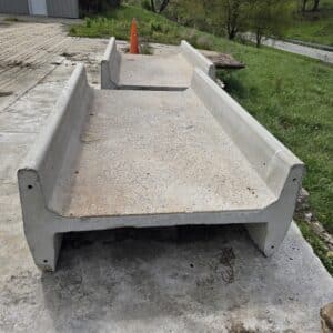 Concrete  H bunks