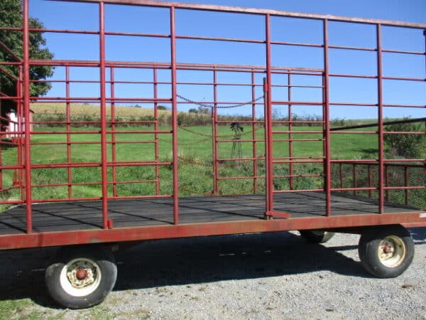 Gap Hill hay wagon