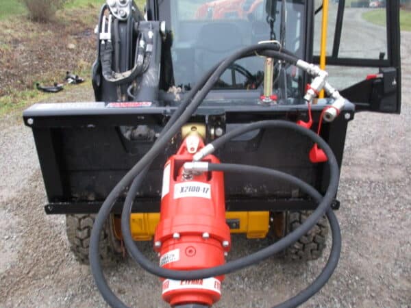 IronCraft skid steer post digger 12" auger - Image 2