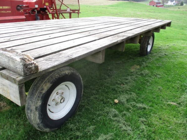 flat hay wagons