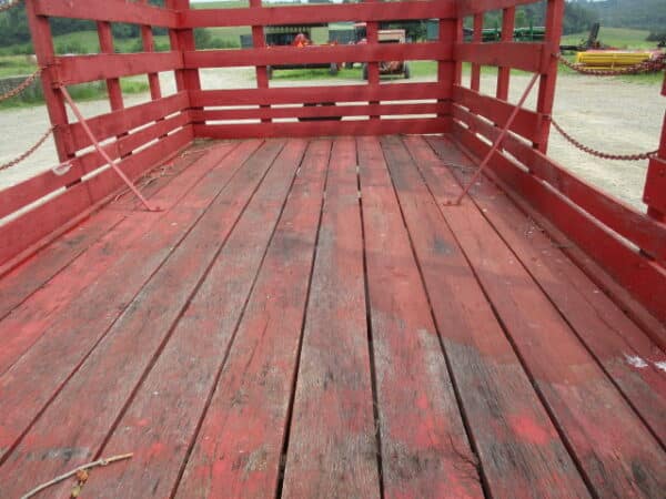 wooden hay wagon - Image 3
