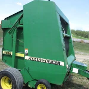 John Deere 566 Round baler