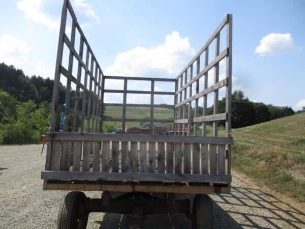 16ft wooden bale wagon - Image 3