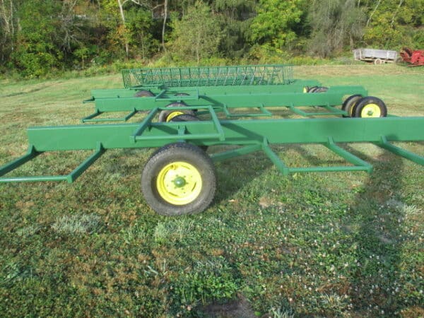 Stoltzfus hay hauling wagons - Image 2