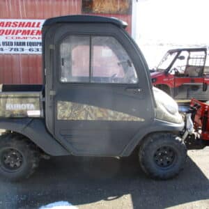 Kubota RTV 500 cab front blade